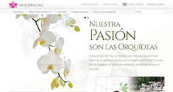 Desktop Screenshot of orquideassym.com